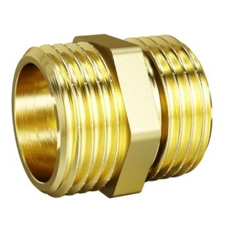 Ниппель прямой латунный DN25 (1") нар/нар LD Pride