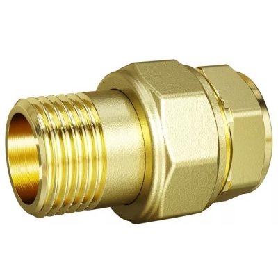 Сгон разъемный (американка) латунный DN15 (1/2")  вн/нар LD Pride