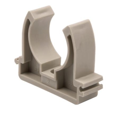 Фиксатор для трубы 32 серый EVER PLAST