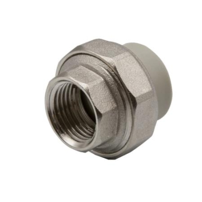 Американка 20х1/2" в.р. Formul (Турция) серый