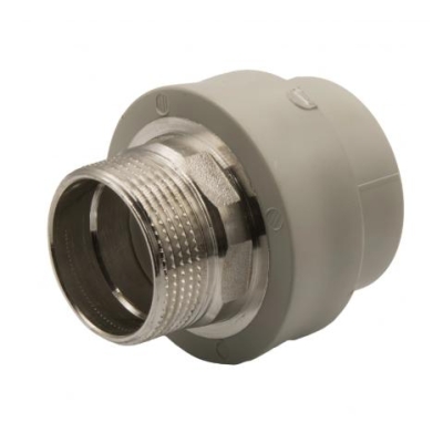 Муфта комбинированная 40х1 1/4" н.р. Formul (Турция) серый