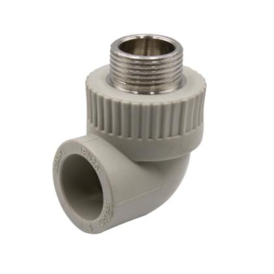 Угол 25x3/4" нар.р. Formul (Турция) серый