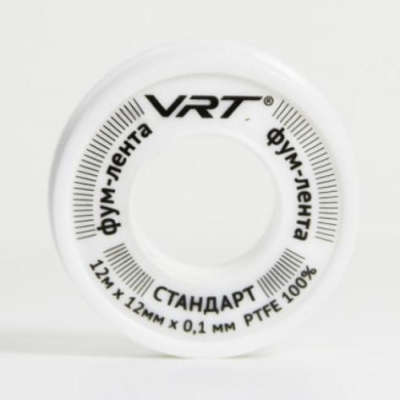 Лента Фум VRT? для воды (12мм*0,1мм*12м)